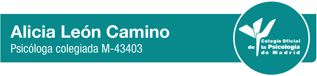 Colegio Oficial de la Psicología de Madrid — Alicia León Camino, M-43403