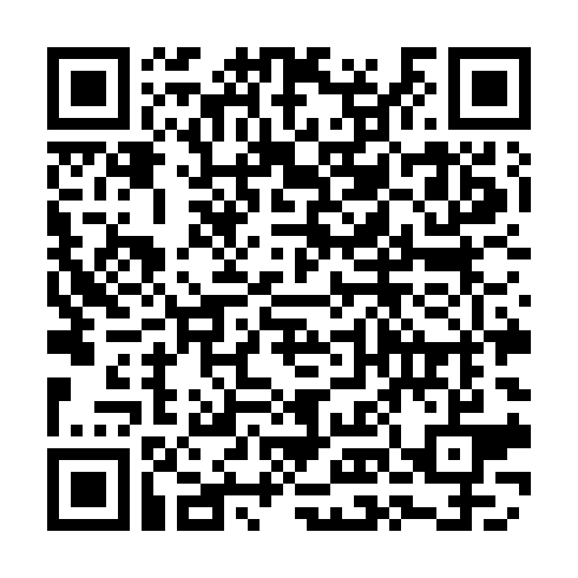 Código QR de verificación del Colegio Oficial de la Psicología de Madrid